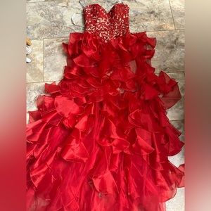 Sherri hill prom dress worn once 00 but had been altered